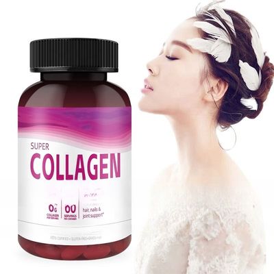 OEM Natural anti aging capsule collagen capsules for skin whitening