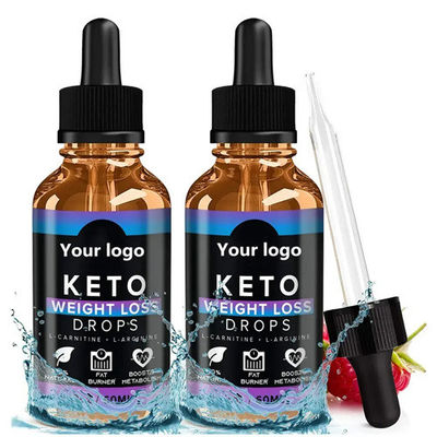 Wholesale OEM/ODM 100% natural pure extract Keto drops 2000mg fast loss weight