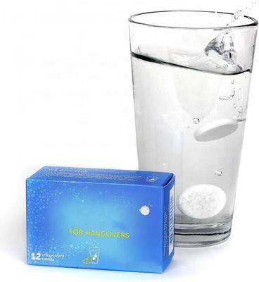Customized Formula Effervescent Tablet  Vitamin C Effervescent OEM Herbal Hangover Relief Effervescent Tablet