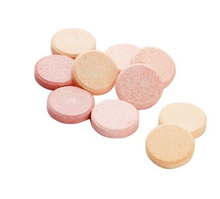 Calcium Iron Zinc Vitamin C Effervescent Multivitamin Tablets with Customized Flavor