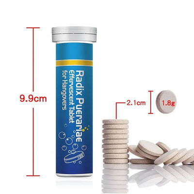 Effervescent Tablet Herbal Extract Supplement for Hangover Recovery and Prevention