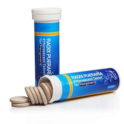 Effervescent Tablet Herbal Extract Supplement for Hangover Recovery and Prevention