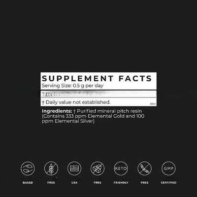 Factory price pure Shilajit Resin Support  with Fulvic Acid Trace Minerals Original for supplement