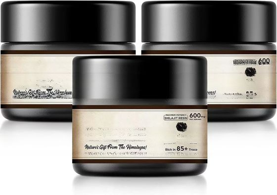 Factory price pure Shilajit Resin Support  with Fulvic Acid Trace Minerals Original for supplement