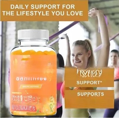 OEM Gummy Manufacturer Supply Starburst Gummies Multi Vitamin Food Supplements Multivitamin Gummies