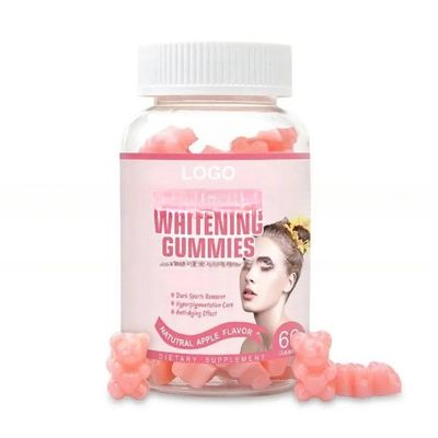 OEM Custom Label Whitening Care Vegetarian Hyaluronic Acid Collagen Gummies Candy