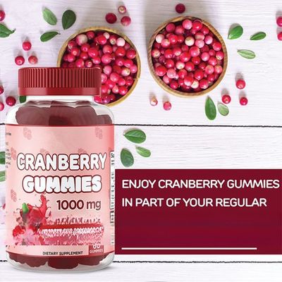 Sugar Free Cranberry Gummies natural children gummies OEM factory in China