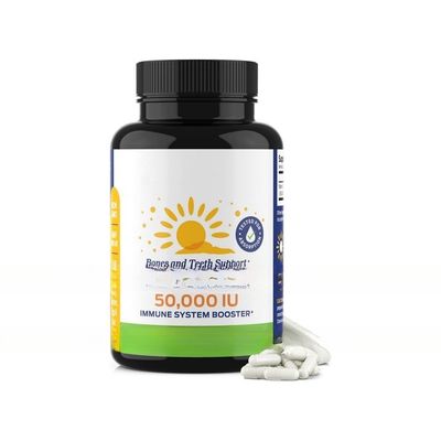Supplements Strong Bone Calcium Magnesium Vitamin K2 Vitamin D3 Softgel Capsules