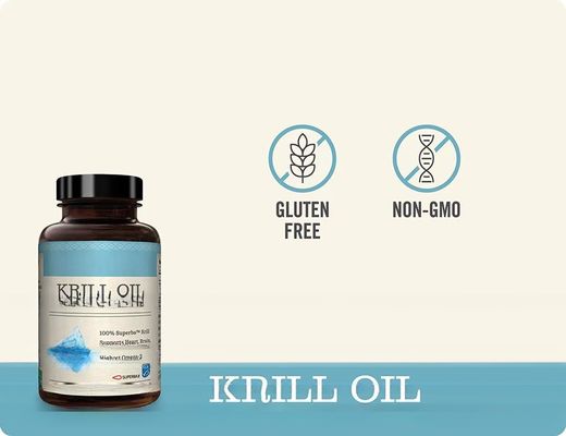 Private labelSkin Whitening Astaxanthin  Krill Oil Softgel Capsule Fish Oil Softgels for Energy Supplement