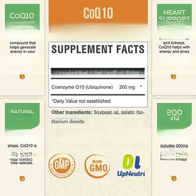 2023 hot selling Private label CoQ10 Multivitamin tablet Natural Antioxidant Dietary Supplement