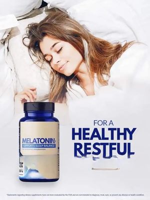 Sleep supplement melatonin capsules advanced sleep support containing melatonin for insomnia for private labeling