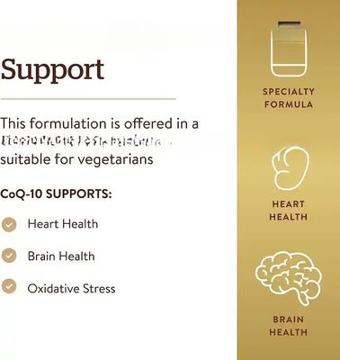 Coenzyme Q10 Capsules Health COQ10 Capsule Supplement Antioxidant Coenzyme Q10 Hard Capsule