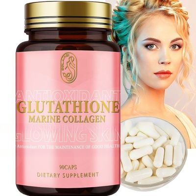 OEM/ODM/OBM Gluta thione Capsule With Anti-aging And Collagen Vitamin C Whitening Capsules Booster Immune System
