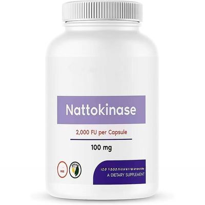 High quality natural natto extract wholesale best price Immunity Enhancing Health Care Material Nattokinase capsule