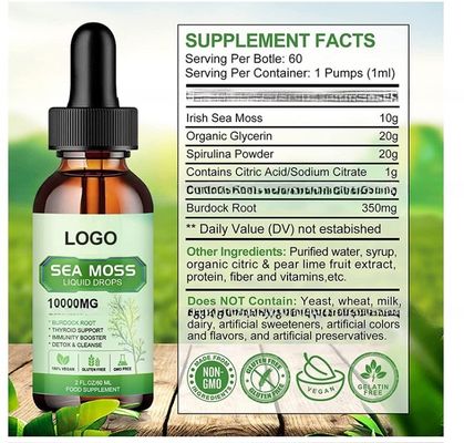 Seamoss drop Ultra-Strength Bladderwrack Immunity Booster, Support Skin, and Joint Health