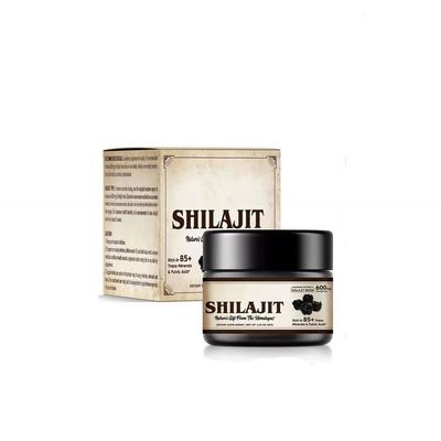 Wholesale private label pure shilajit resin with scoop high nutritional potency plant-derived trace minerals