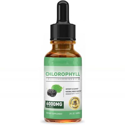 Wholesale Private label  Natural Health Energy Supplement Weight Loss Chlorophyll Liquid Drops