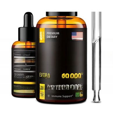 Factory supplement Vitamin A Drops Liquid for Eye Health Vision Health for daily support
