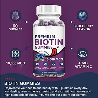 Manufacturer Wholesale Custom Label Food Supplements Immune Support Joints Digestion Hair and Skin Black Seed Oil Gummies