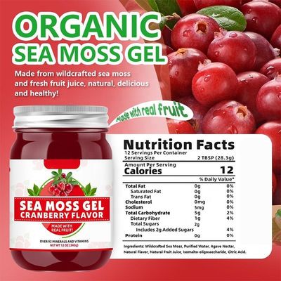 Wholesale Price Organic Sea Moss Capsules  Bulk Seamoss Gel  sea moss gummies