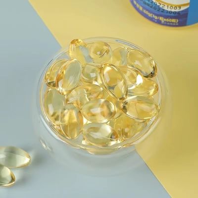 GMP certified Private label  fish oil omega 3 rich EPA and DHA Softgel Capsule for food supplement