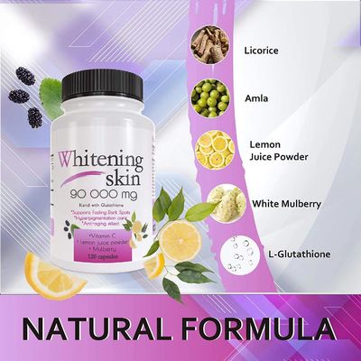 GMP Certificated private label Collagen Capsule  90000mg Beauty for whitening skin beauty product