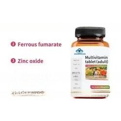 Factory Supply Balanced Nutrition Mix Vitamin a D3 C B1 Tablets Supplement Natural Customized OEM ODM Food Supplement Food Garde