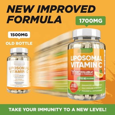 Health food  High Absorption  Liposomal Vitamin C Capsules with  Private Label