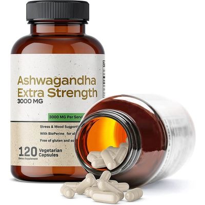 Ashwagandha Turmeric Bladderwrack Iodine Chlorophyll ACV Sea Moss Black Seed Oil Capsules