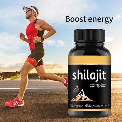 Private Label shilajit extract tablets Supplement shilajit capsules