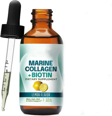 high quality private label liquid collagen for women with biotin for beauty skin