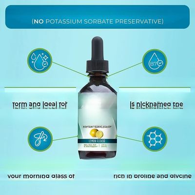 high quality private label liquid collagen for women with biotin for beauty skin