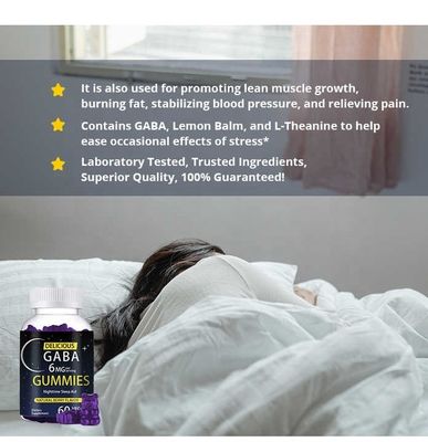 OEM Sleep Gummies With GABA L-theanine  Ashwagandha Gummies