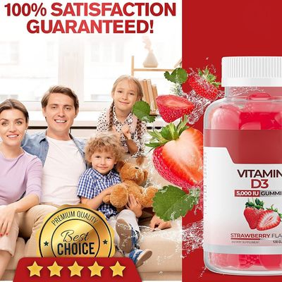 private label  candy gummy custom logo Supports Calcium Absorption gummy candies vitamin D3 candy gummies