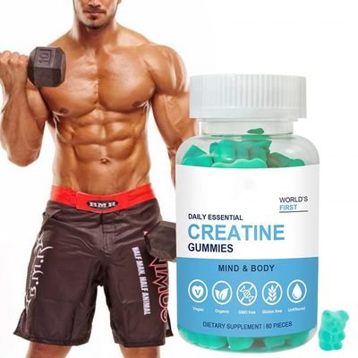 OEM Private label Creatine HCL Energy booster gummies Creatine gummies Muscle Building Energy Gummies Supplement