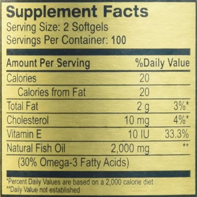 Deep-sea extraction Natural Health Healthcare Supplement Squalene Oil Softgels Squalene Softgels