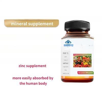 OEM/ODM Supplement Manufacture Gluten Free Woman 50+ Max Lutein Minerals Tablet Multivitamin Tablets