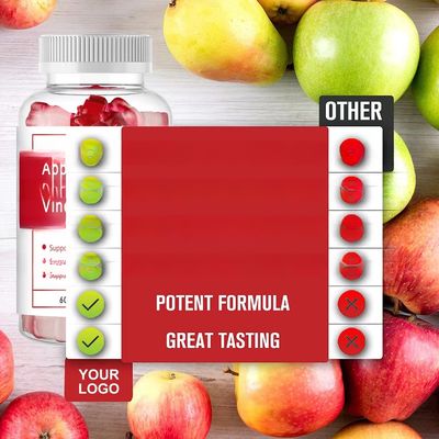 Wholesale factory price slimming apple cider vinegar gummies for weight loss keto bear gummies