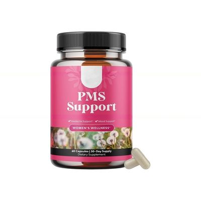 Custom label vitamin supplement vitamins vegan supplements PMS gummies for Women To Balance Hormone Mood Support