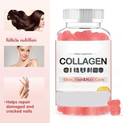 Wholesale Private label collagen protein gummies supplements joint health care and beauty skin