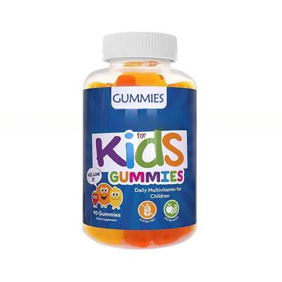 Private label OEM Vitamins Supplement Multivitamin Gummies For Kids  With Vitamin B1 B12 C D3