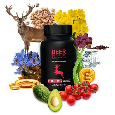 Private label Sheep Placenta softgels rich Polypeptide protein substance  Skin Whitening beauty product