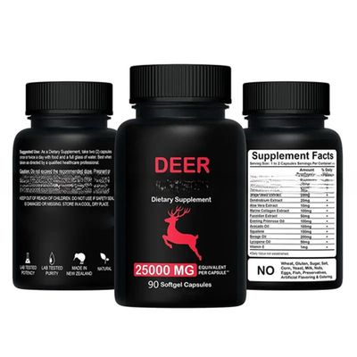 Private label Sheep Placenta softgels rich Polypeptide protein substance  Skin Whitening beauty product