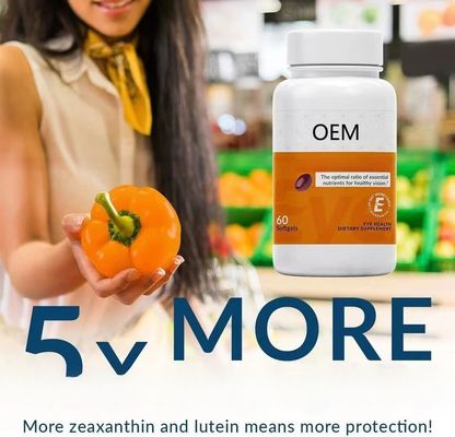 OEM/ODM Private Label Lutein Eye Vision Guard with Zeaxanthin for eye healthcare