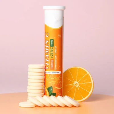 OEM/ODM Private label ascorbic Vitamin C Effervescent tablet