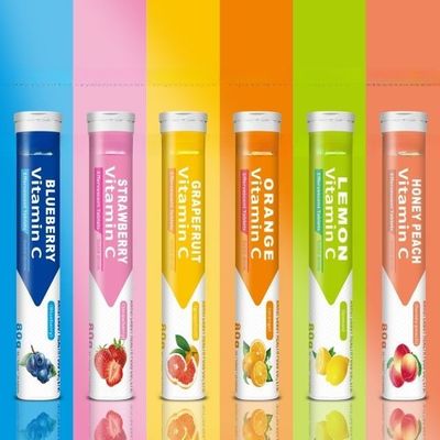 OEM/ODM Private label ascorbic Vitamin C Effervescent tablet