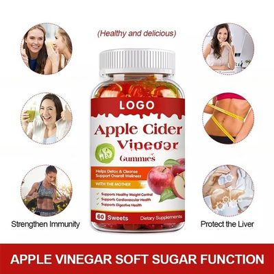 Healthcare Supplement keto apple cider vinegar vitamin d immune support  flat cider loss gummy