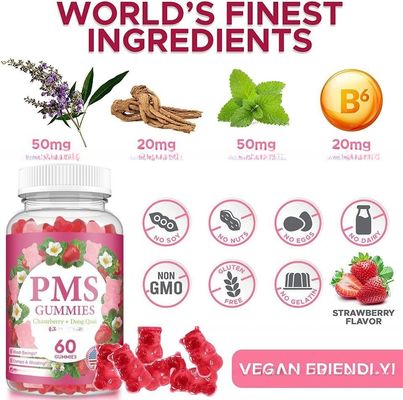 Wholesale Sugar Free Custom Formula Women Relief Menstrual Improving Immunity and Menstrual Vegan