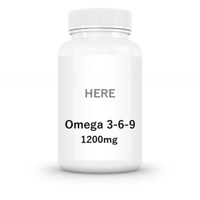 OEM/ODM rich DHA and EPAlOmega 3-6-9 Fish  Flax Borage  1200 mg for food supplement