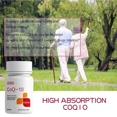 Private Label Vegan Gummy Vitamins Coenzyme Q10 200mg  for healthy heart